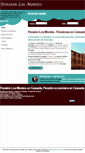 Mobile Screenshot of pensionlosmontes.com